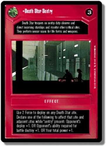 Death star sentry - death,