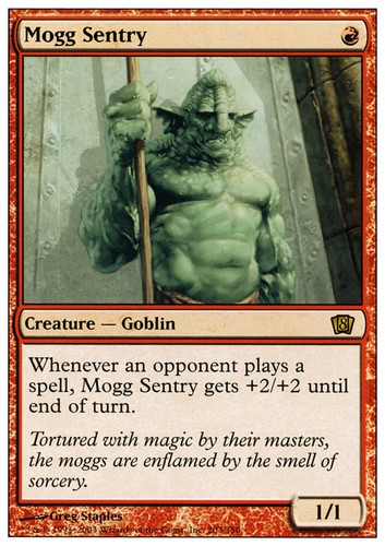 Mtg mogg sentry - mtg, exc