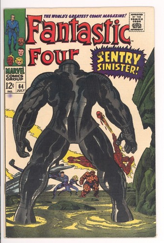 Fantastic four marvel 1967 - #64,