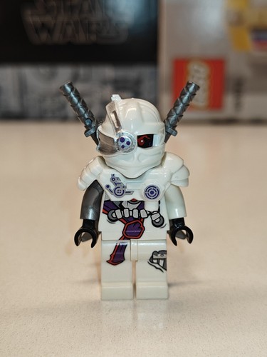 Nuovo ninjago white nindroid - white,
