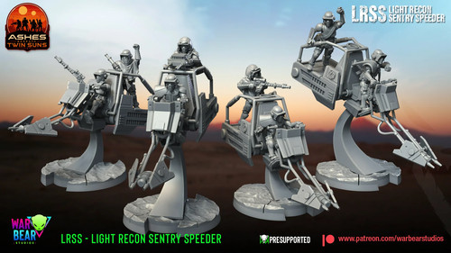 Light recon sentry speeder - light,